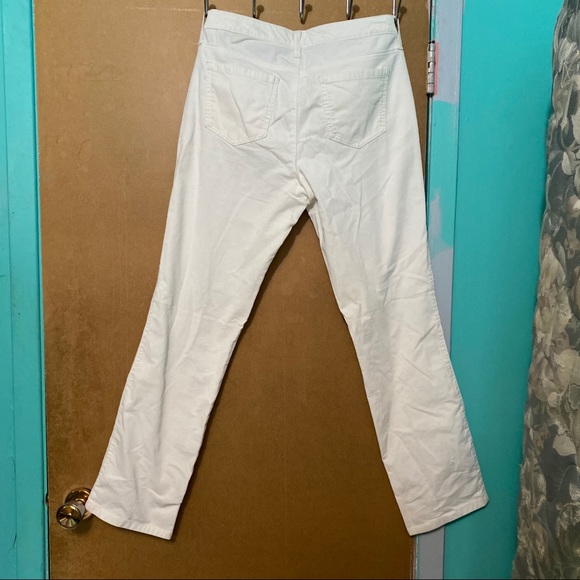 Tommy Hilfiger straight white corduroy pants - Picture 3 of 5